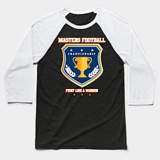 Masters Football Baseball T-Shirt